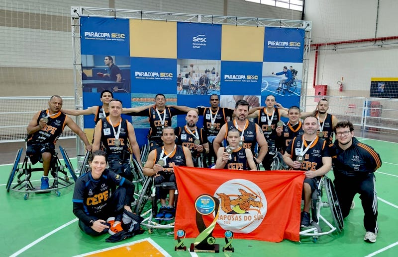 CEPE Joinville conquista o heptacampeonato da Paracopa Sesc